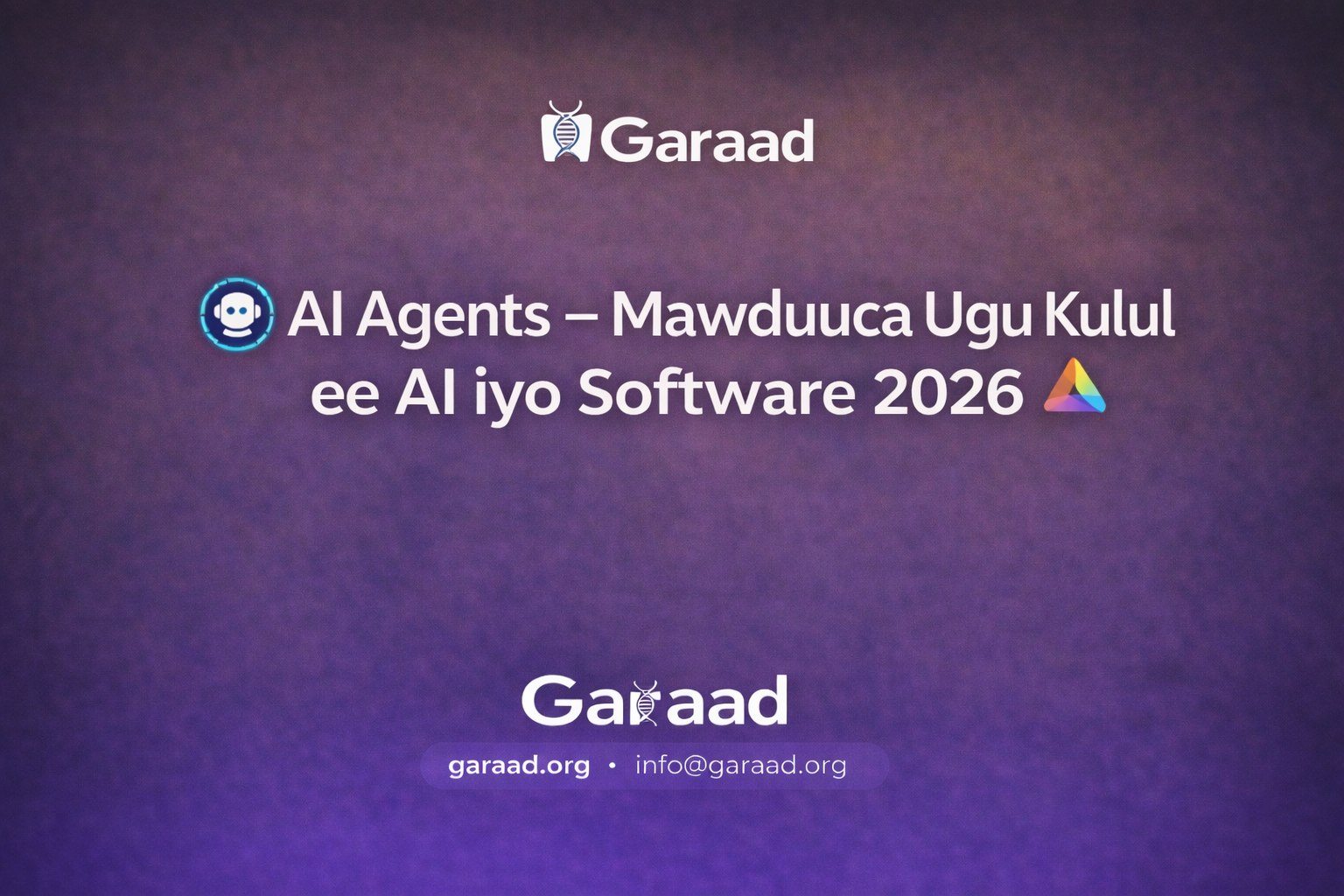 Agents – Mawduuca Ugu Kulul ee AI iyo Software 2026